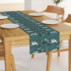 Woodland Bunny Cotton Sateen Table Runner