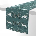 Woodland Bunny Cotton Sateen Table Runner