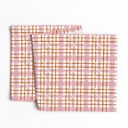 Saffron Blush Plaid Table Runner