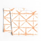 Orange Tie Dye Cotton Table Runner