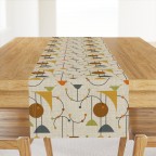 Mod Planets Cotton Table Runner