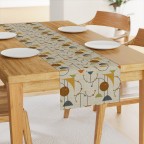 Mod Planets Cotton Table Runner