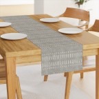 Earth Tone Stripes Table Runner